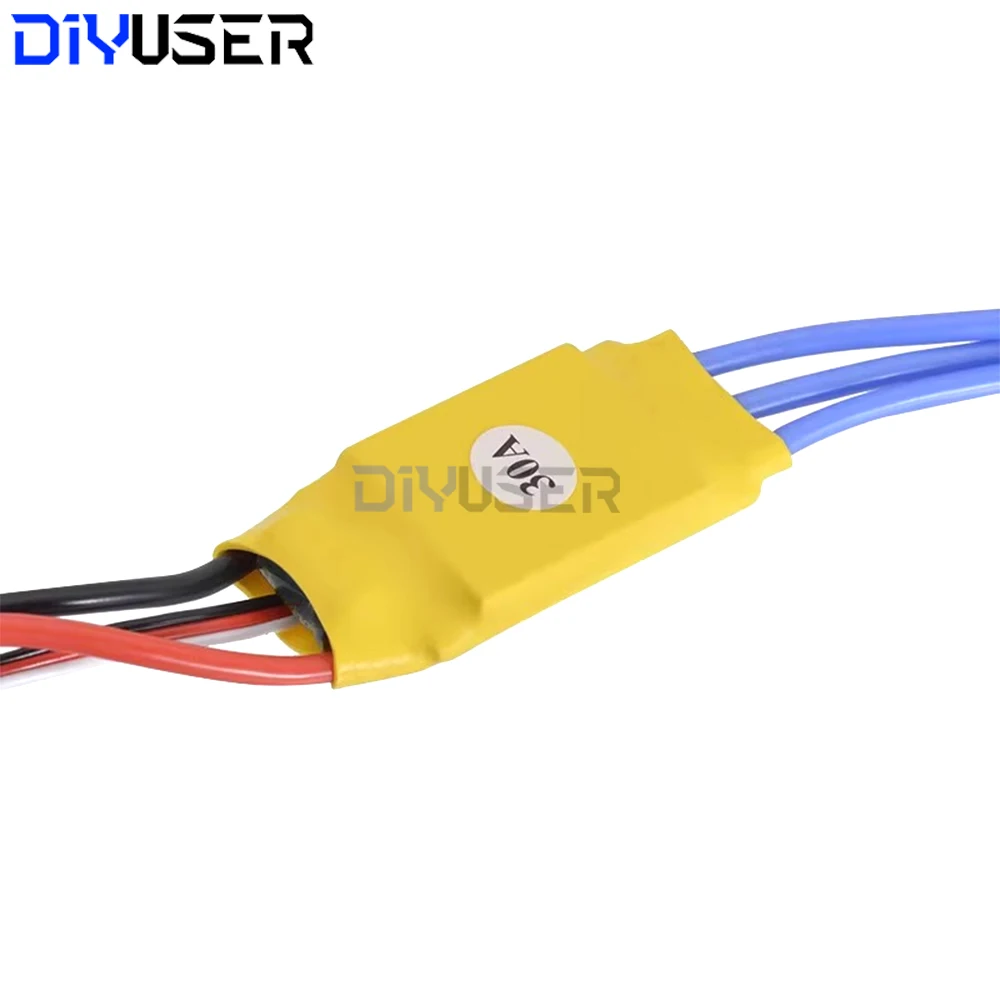 XXD HW 30A 40A ESC وحدة تحكم في سرعة محرك التيار المستمر عديم المسفرات RC BEC ESC T-rex 450 V2 قارب هليكوبتر لـ FPV F450 طائرة رباعية صغيرة بدون طيار
