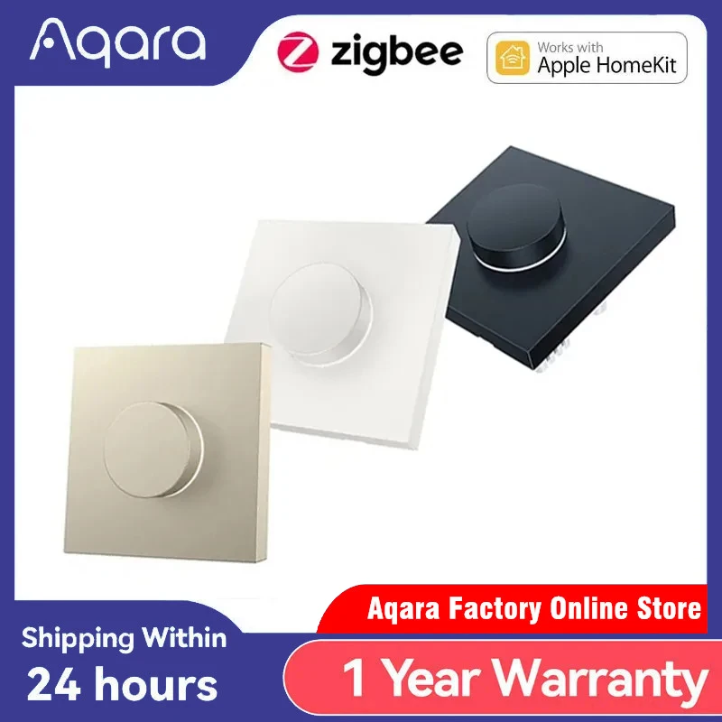 Aqara H1 Smart Dimmer Wireless Rotary Switch Zigbee 3.0 Remote Control For Smart Home Bulb Light Curtain Work With APP Homekit