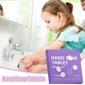 Espuma Mão Sabonete Tablet Recargas, Fragrância Refrescante, Ferramenta De Lavagem De Mão, Viagem De Negócios, 8pcs 10 principais vendas travesseiro viscoelástico gel - №4