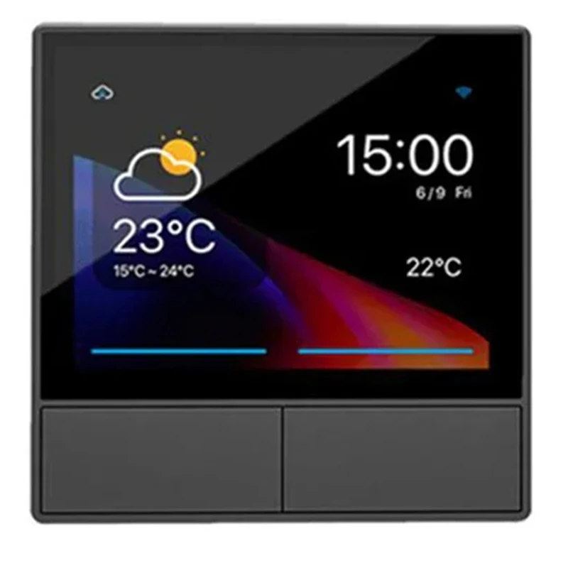 

B04B-Nspanel Smart Touch Wi-Fi умный переключатель настенный переключатель сцены ЕС Ewelink термостат для Alexa Google Home голосовое управление