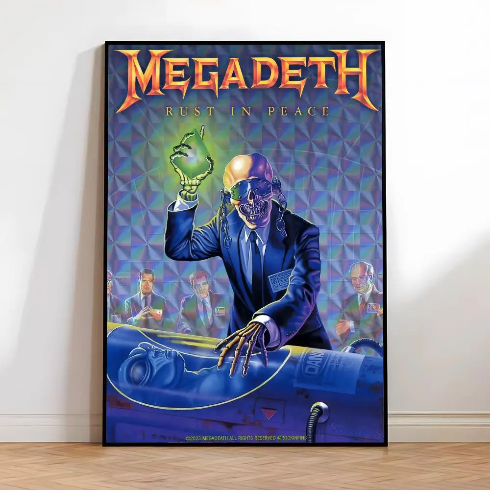 Metal Band M-MeGAdEth Poster Premium Aesthetic Waterproof Wall Art Sticker for Living Room Or Home Decoration HD Prints Gift - view 3