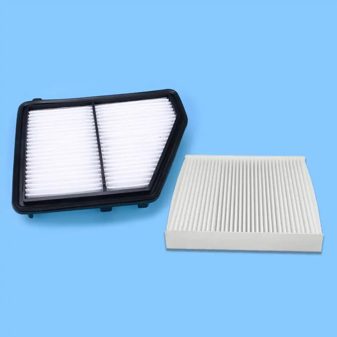 

X-T 17220-5BA-A00 80291-TF0-E01 Engine Cabin Air Filter Kit Fit for Honda Civic 2.0L HRV 2023 2024
