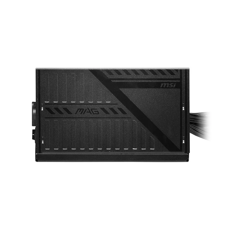 ‌ MSI MAG A650BNL 650W 80PLUS PSU برونزي |   نشط PFC، تصميم DC-DC، مروحة منخفضة الضوضاء