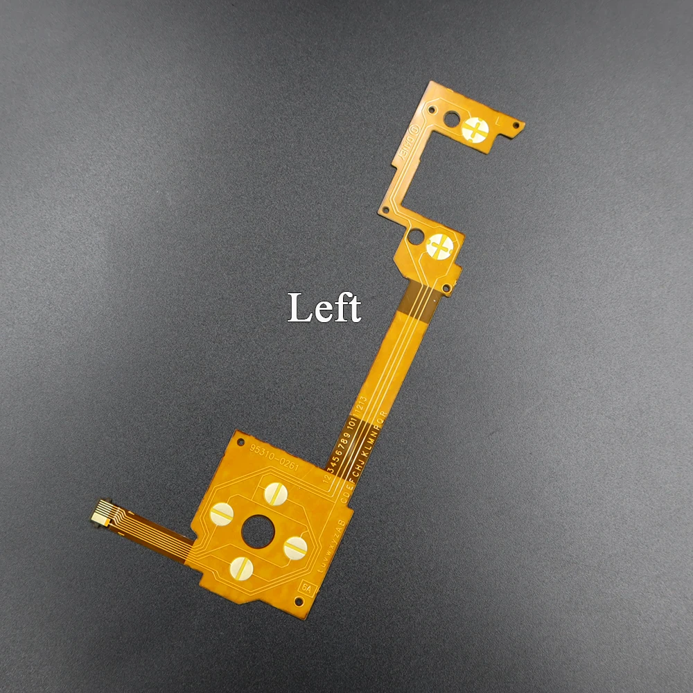 إصلاح الكابلات المرنة بشريط الفيلم الأيسر والأيمن L R للوحة ألعاب Wii U PAD