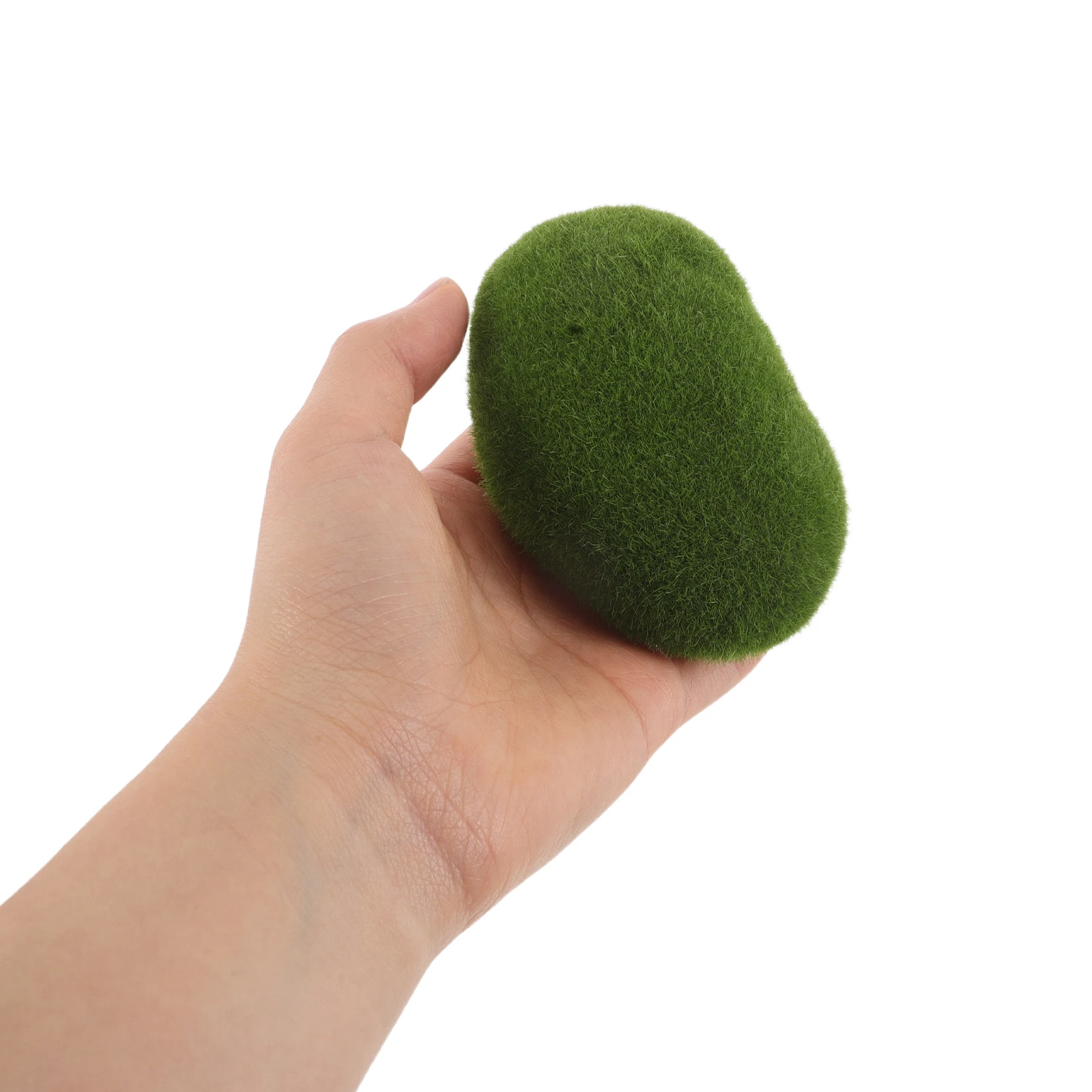

20pcs Artificial Stone Decoration for Indoor Plants Realistic Flocking Technology Sturdy Greenery No Watering Required