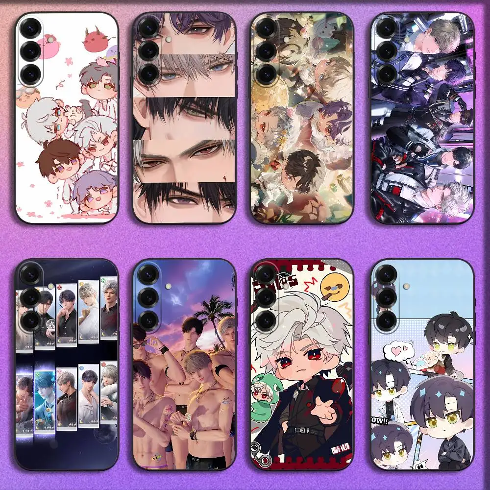 

L-Love and D-Deepspace Phone Case For Samsung S25,S24,S21,S22,S23,S30,Ultra,S20,Plus,Fe,Lite,5G Black Cover