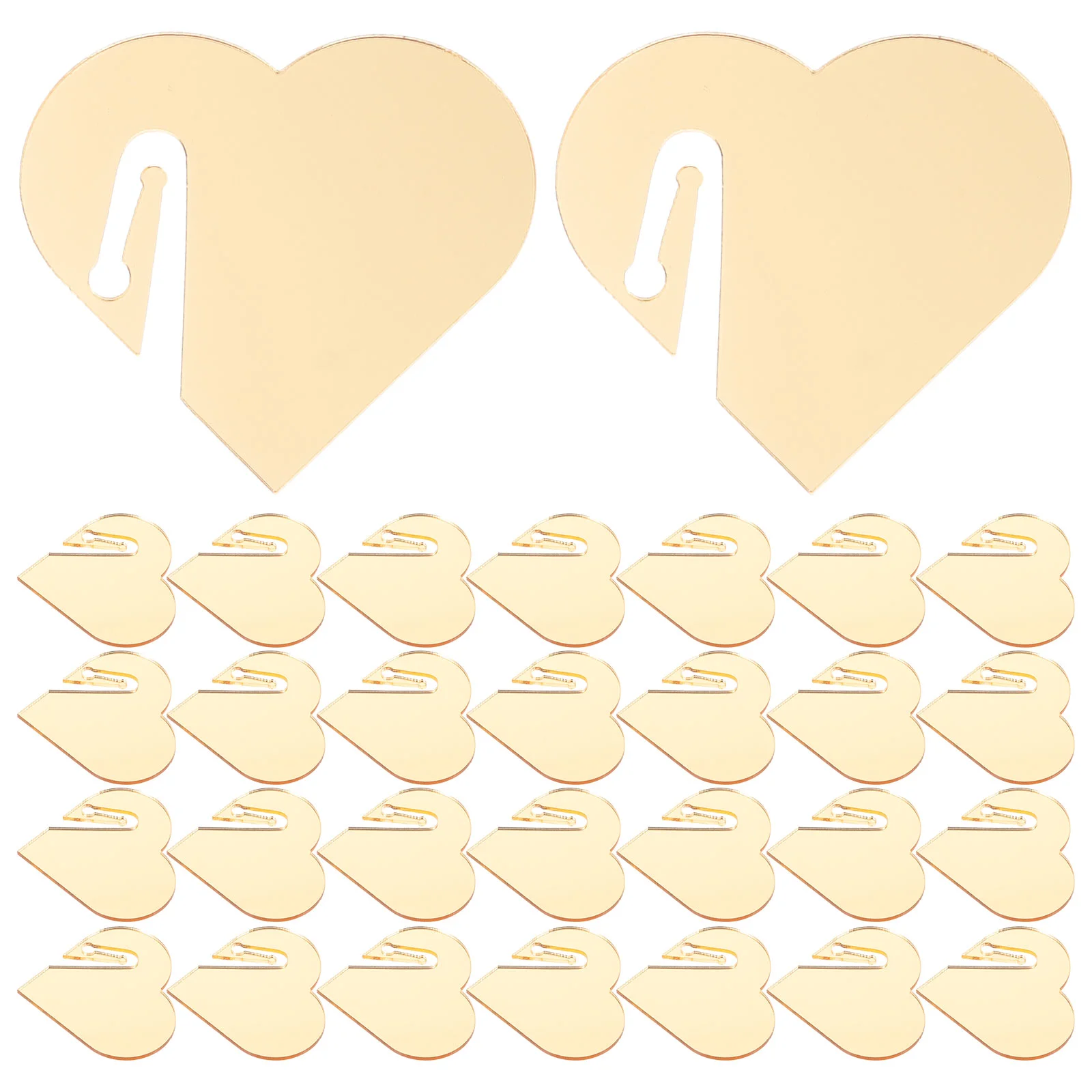 

50 Pcs Cocktail Glasses Acrylic Beverage Label Stickers Decorative Charms Convenient Cup Markers Drink Funny