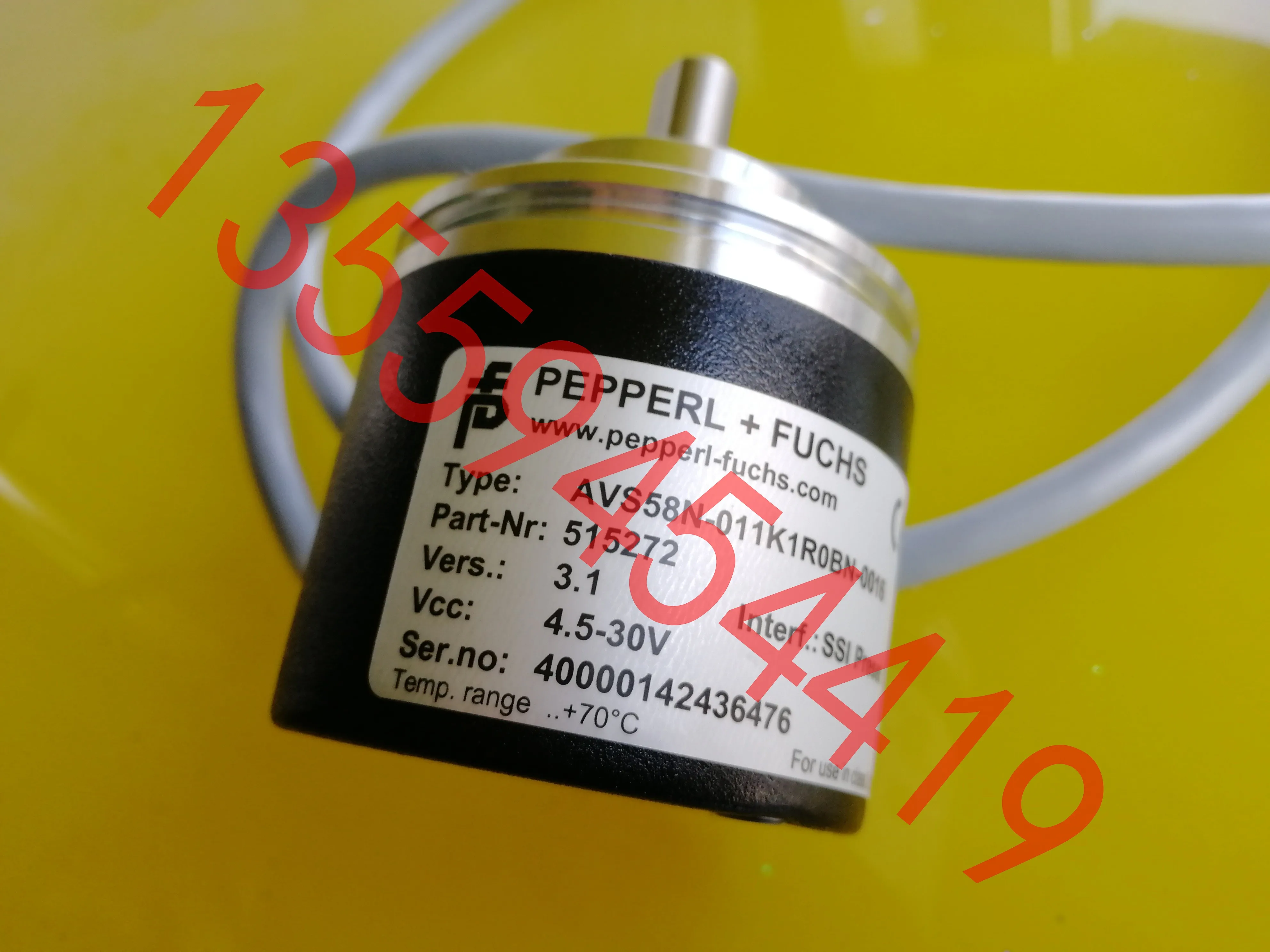 P+F PCF Encoder AVS58N-011K1R0BN-0016 Original Imported Genuine Postage Bargaining Order