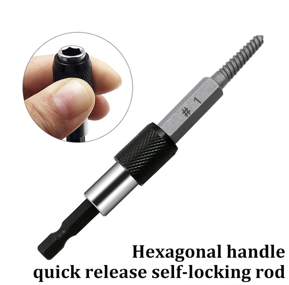 Impact Bolt & Nut Remover Set Disassemble Screw and Bolt Extractor Socket for Removing Damaged /Rusted Bolt Remover Tool