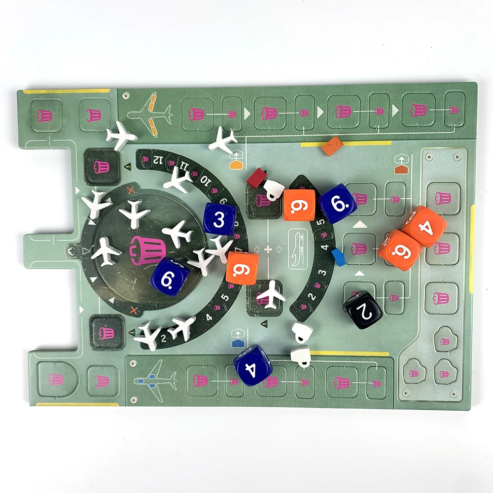 Sky Team Cooperative Board Game, Prepare For Landing| Ages 14+| 2 Players |20 Minutes Playtime, Party Game image 5