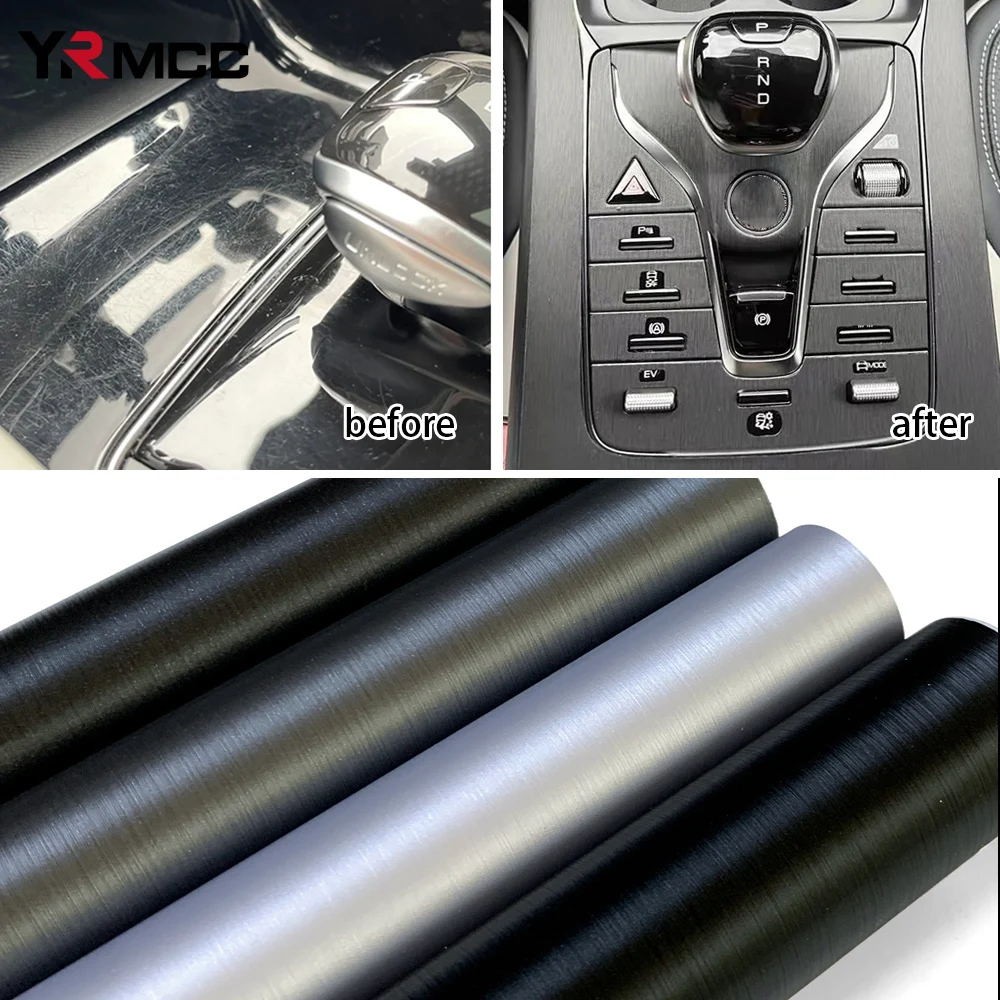 Car Stickers Brushed Vinyl Auto Tuning Film Waterproof Motorcycle Sticker Anti-scratch Film Auto Body Covers for Car Accessories