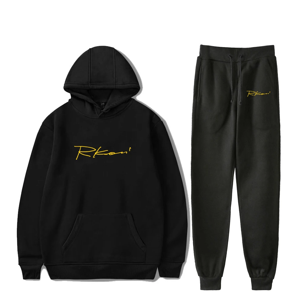 

GF Rkomi Logo Merch толстовки брюки для бега комплект из двух предметов толстовки + спортивные штаны женские и мужские комплекты одежды