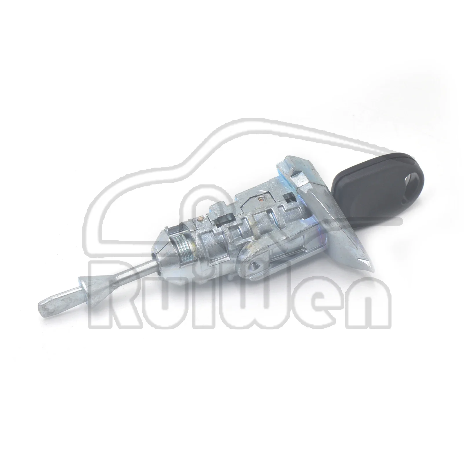Nuevo Cilindro de Cerradura de Puerta de Coche con Llave para VW Jetta 2020 2021 2022 2023 2024 17A800375BM 17A800375CE 17A 800 375 BM 17A 800 375 CE
