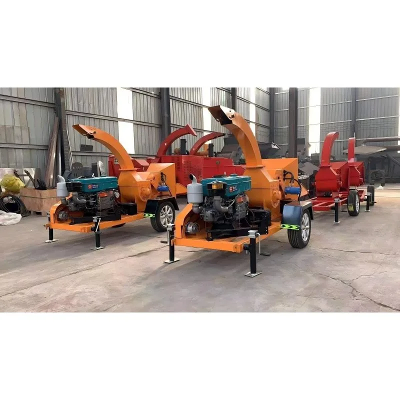 Compact Wood & Bamboo Chipping Equipment 3T/H Output Process Materials Up To 12cm