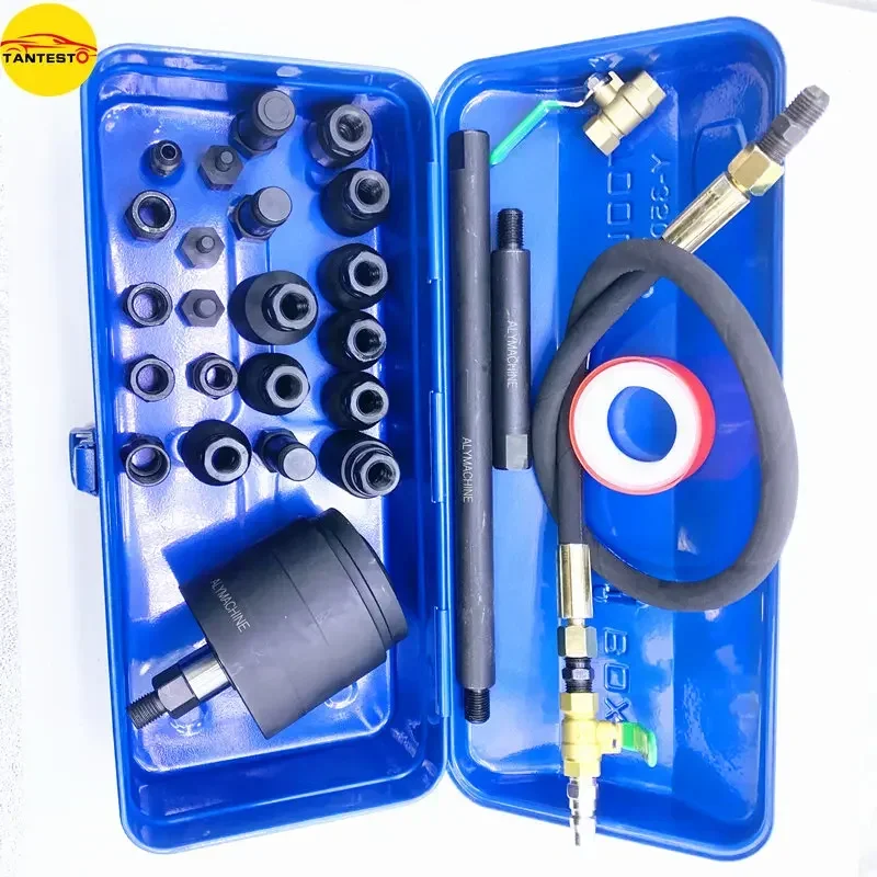 1000NM Diesel Common Rail Injector Pneumatic Extractor Puller Removal Tool Sets For ALL Brands Air Source 0.5-0.8bars