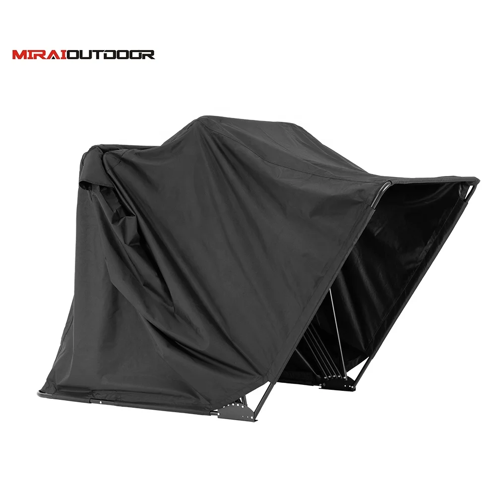 Heavy Duty Waterproof Metal Frame Garage Motorbike Cover Tent Motorcycle Shelter Shed Storage Canopy Premium Outdoor Car