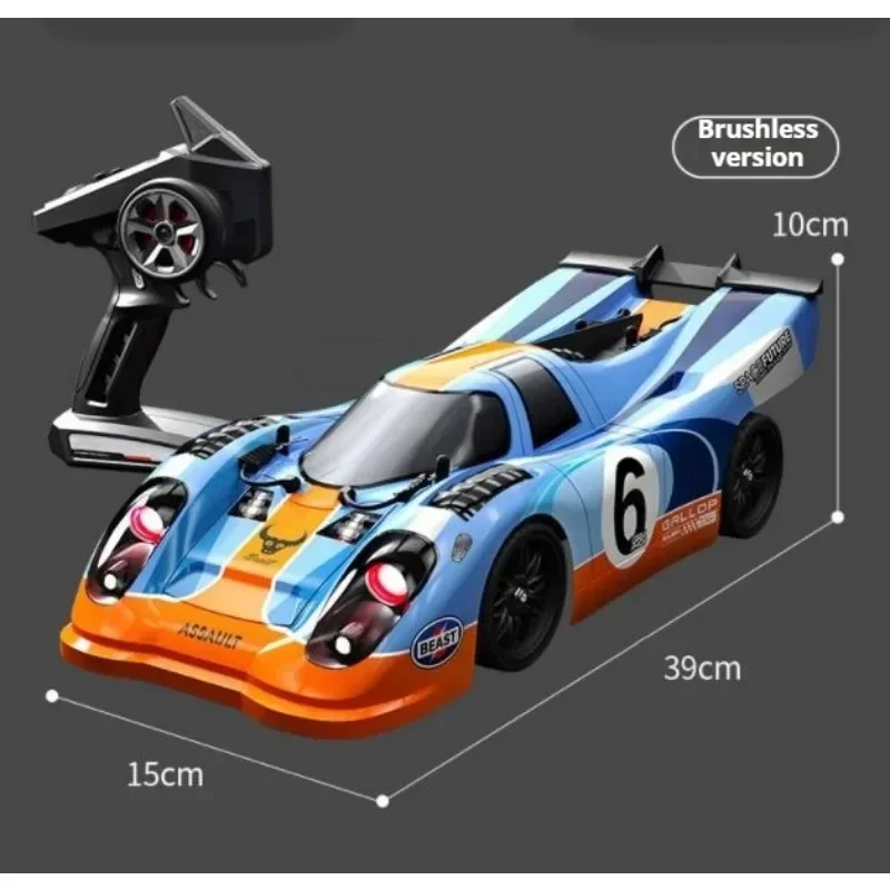 Cool Stuff ของขวัญตลก-70 กม./ชม.ความเร็วสูง 4WD RC Drift รถ,1:16 มอเตอร์ไร้แปรง RC รถสําหรับผู้ใหญ่,รีโมทคอนโทรลรถสติกเกอร์