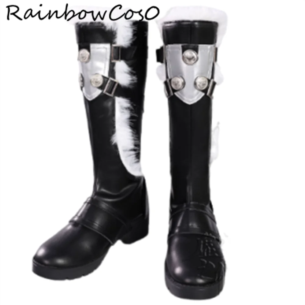 

QIUYUAN Qiu yuan Wuthering Waves Обувь для косплея Сапоги Игра Аниме Вечеринка Хэллоуин RainbowCos0 W5208