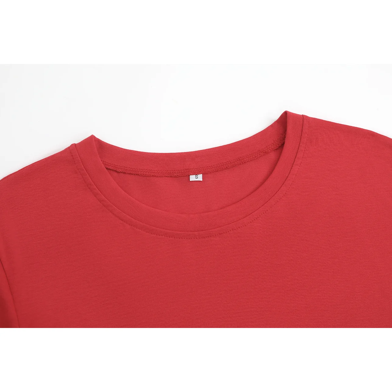 Black Love Letter Damen-T-Shirt mit lässigem Aufdruck, langärmelig, Rundhalsausschnitt, Top, T-Shirt, atmungsaktiver Mischgewebe für Frühling und Herbst