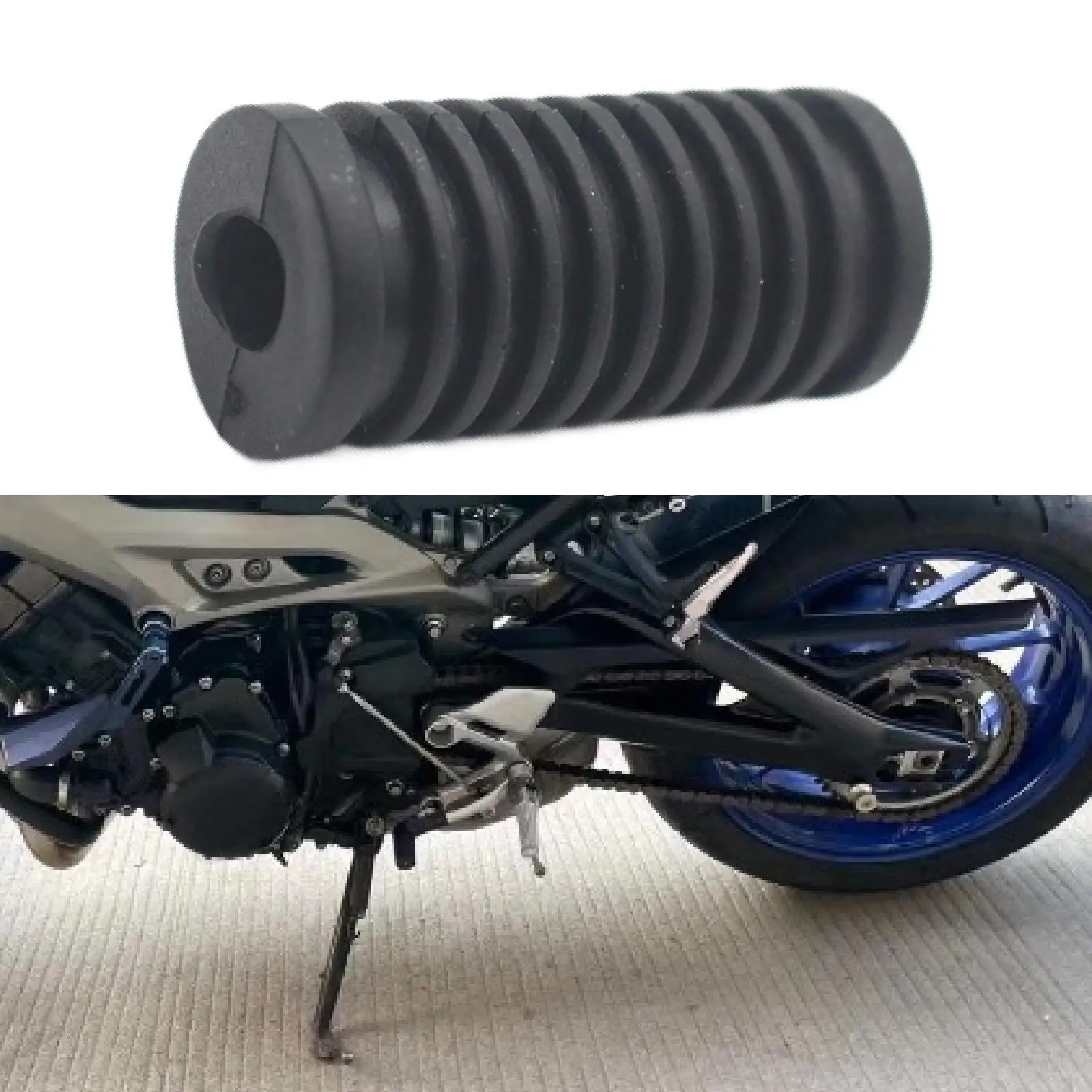 Durable Motorcycle Gear Shifter Lever Cover Rubber Material Protective Sleeve for Yamaha MT