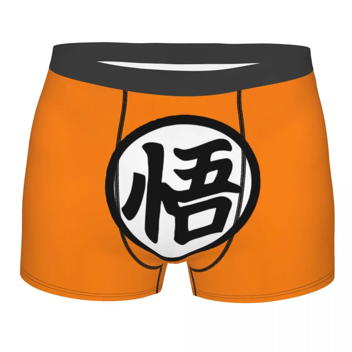 Men Goku Symbol Dragon Ball Z Underwear DBZ Sexy Boxer Briefs Shorts Panties Homme Soft Underpants