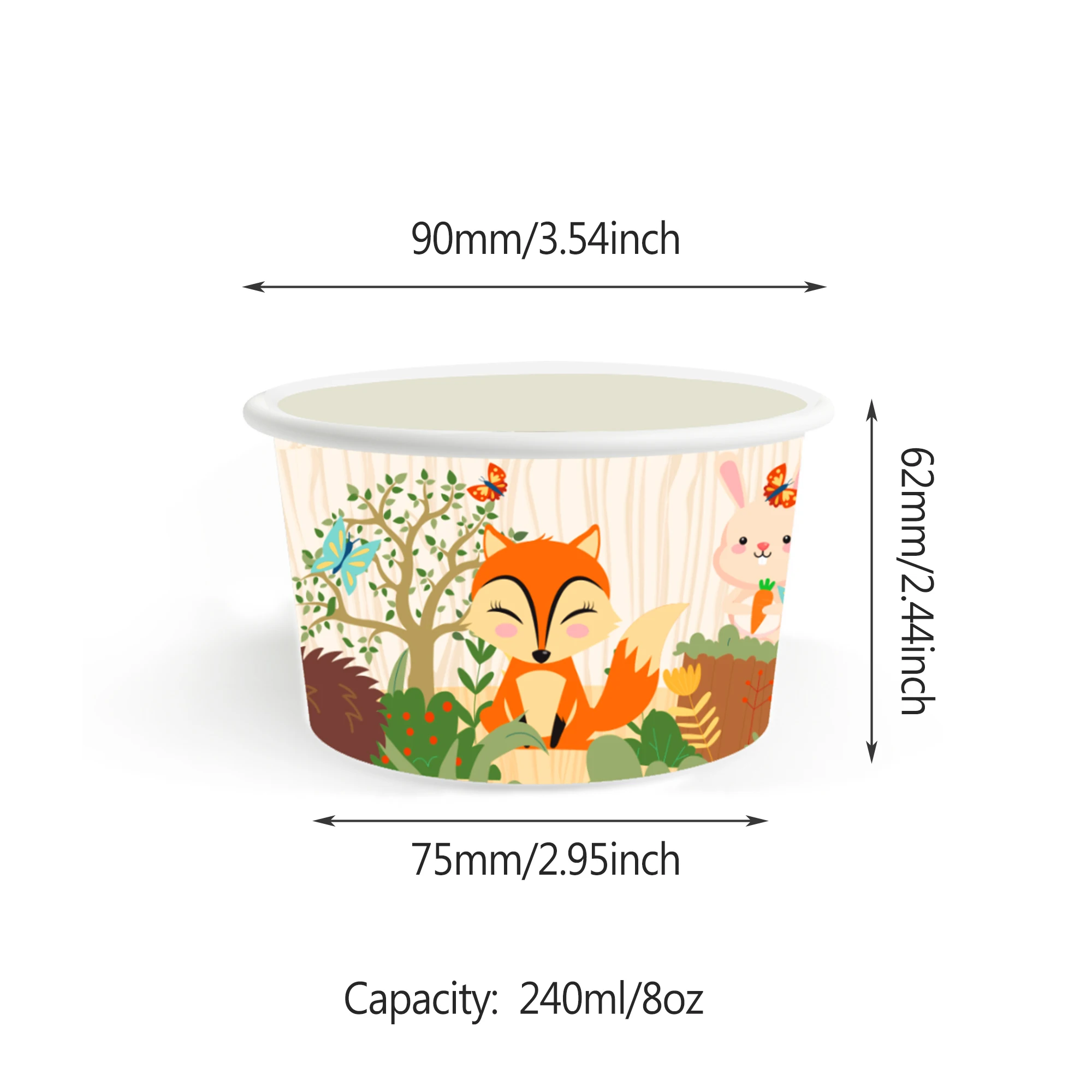 8/12/24/32Pcs สัตว์ป่าไอศกรีมถ - Food Snacks For Kids บทวิจารณ์และราคา