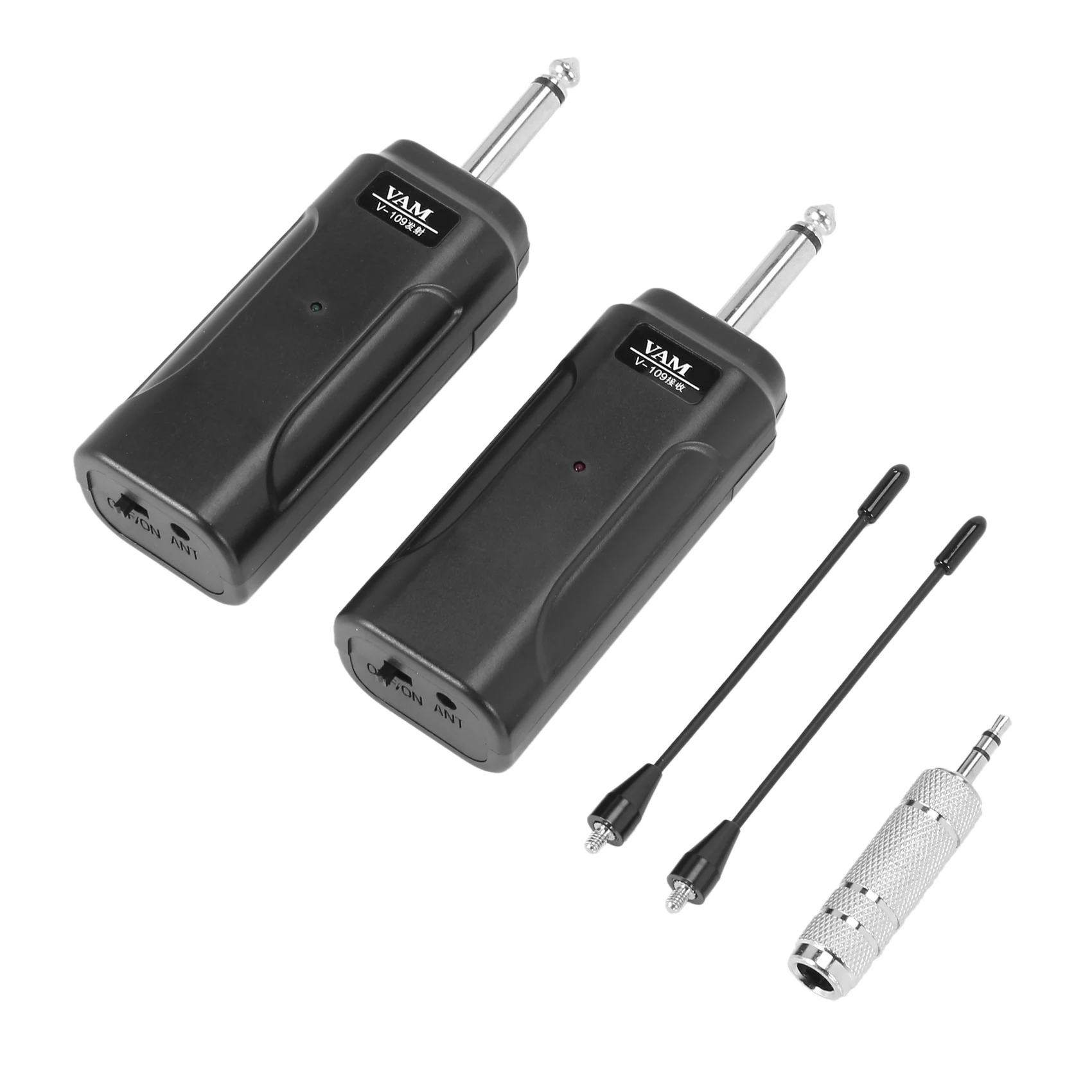 

Portable Wireless Audio Guitar Transmitter Receiver System For Electric Guitar Bass Electric Violin Musical Instrument Wireless