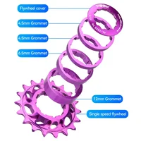 TANKE-Kit de conversión de volante de inercia de marcha única, 18T, engranaje de Cassette HG, piñón de bicicleta de carretera MTB para cadena de rueda libre, aleación de aluminio 7075