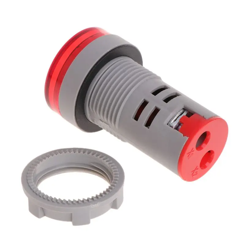 28mm/1.1in Diamter Frequency Meter 22mm HZ Meter LED Display 20-75Hz