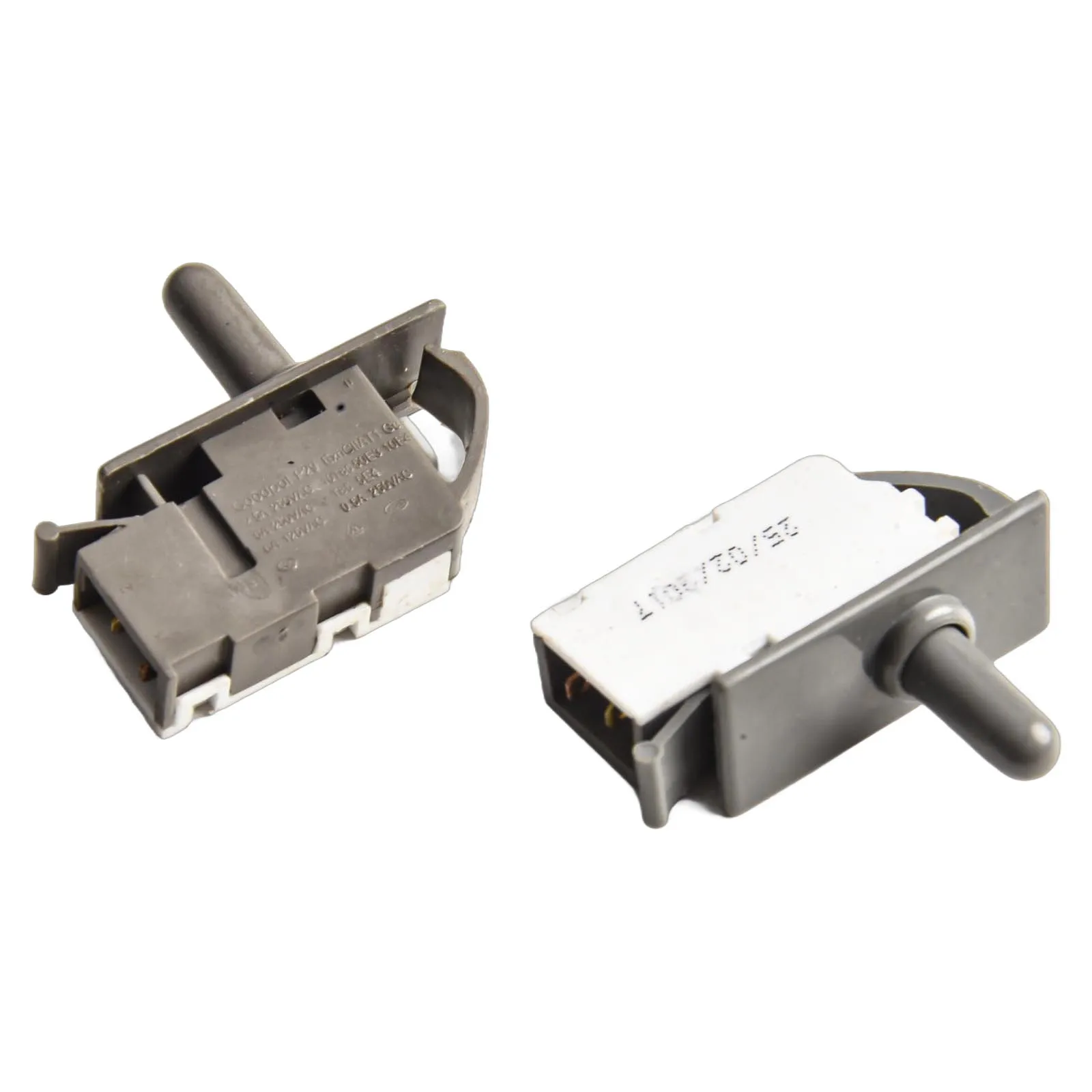 Set of 2 for refrigerator Door Light Control Push Button Switches Normally Closed Type for Appliance Replacement with Rated
