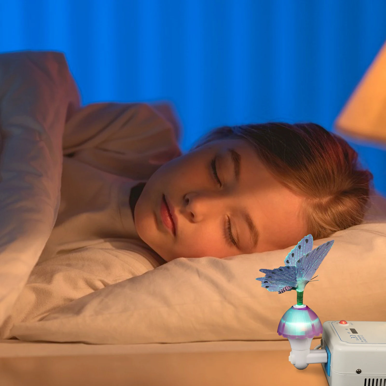 

3D Butterfly Night Light Led Illusion Lamp Changing Decor For Bedroom Wedding Home Butterflies Visual Lamp