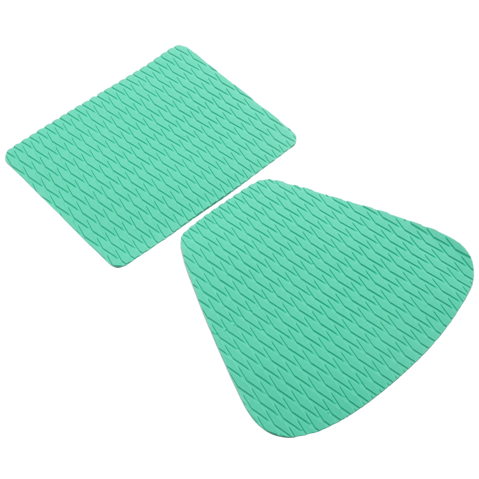 

1Set Inflatable Kayak Seat Cushion Light Green for Outdoor Camping Fishing Boat Accessories Non-Slip Inflate Paddle