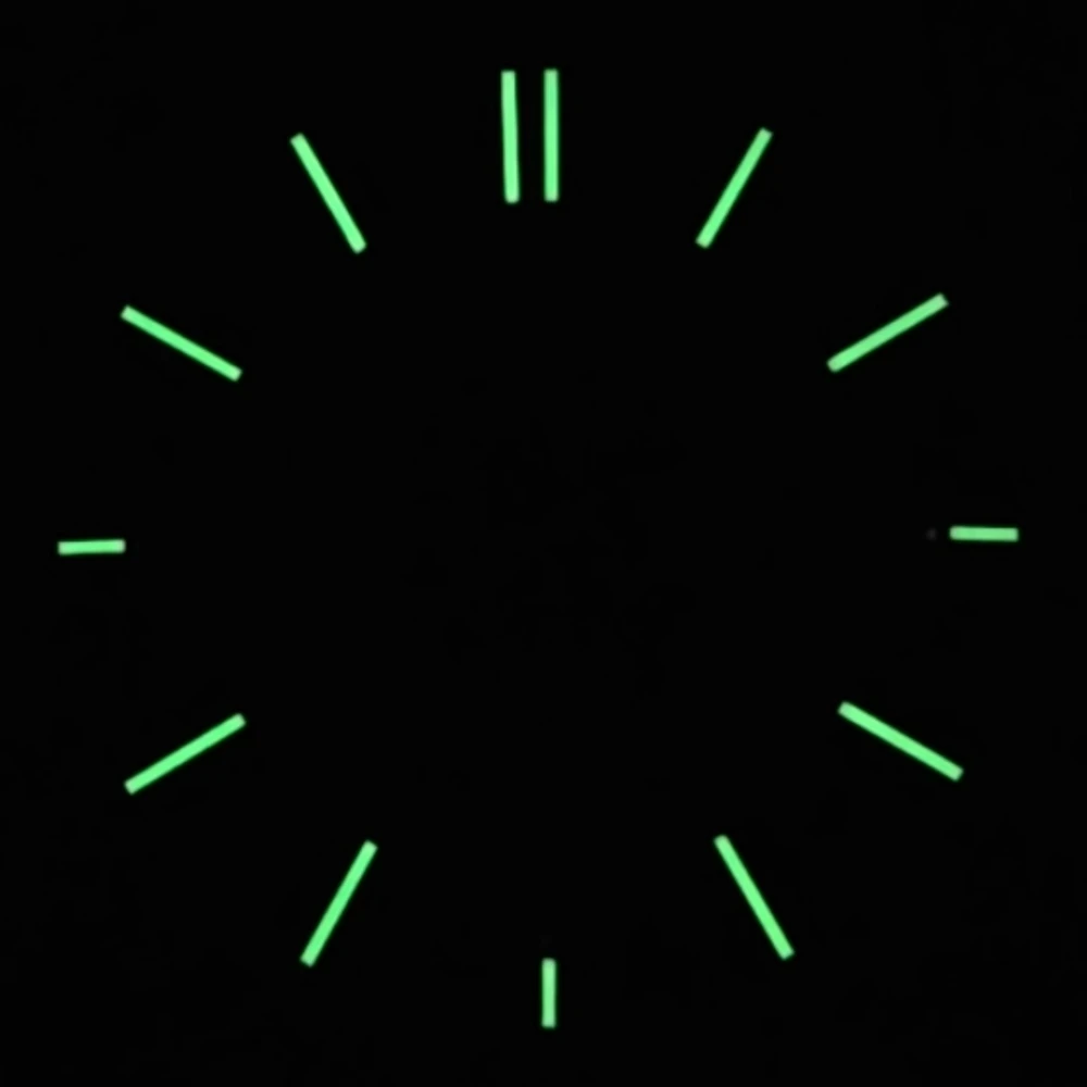 BLIGER-Cadran de montre à quartz avec aiguilles, cadran Shoous vert, adapté au mouvement VK63, pièces de montre modifiées, 31.5mm, VK63