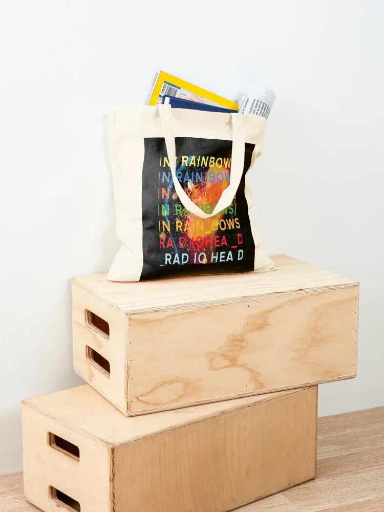 في قوس قزح للرجال والنساء حمل حقيبة أكياس البقالة قابلة لإعادة الاستخدام تخصيص حمل حقيبة حقيبة ملابس حقائب امرأة فاخرة النساء #4