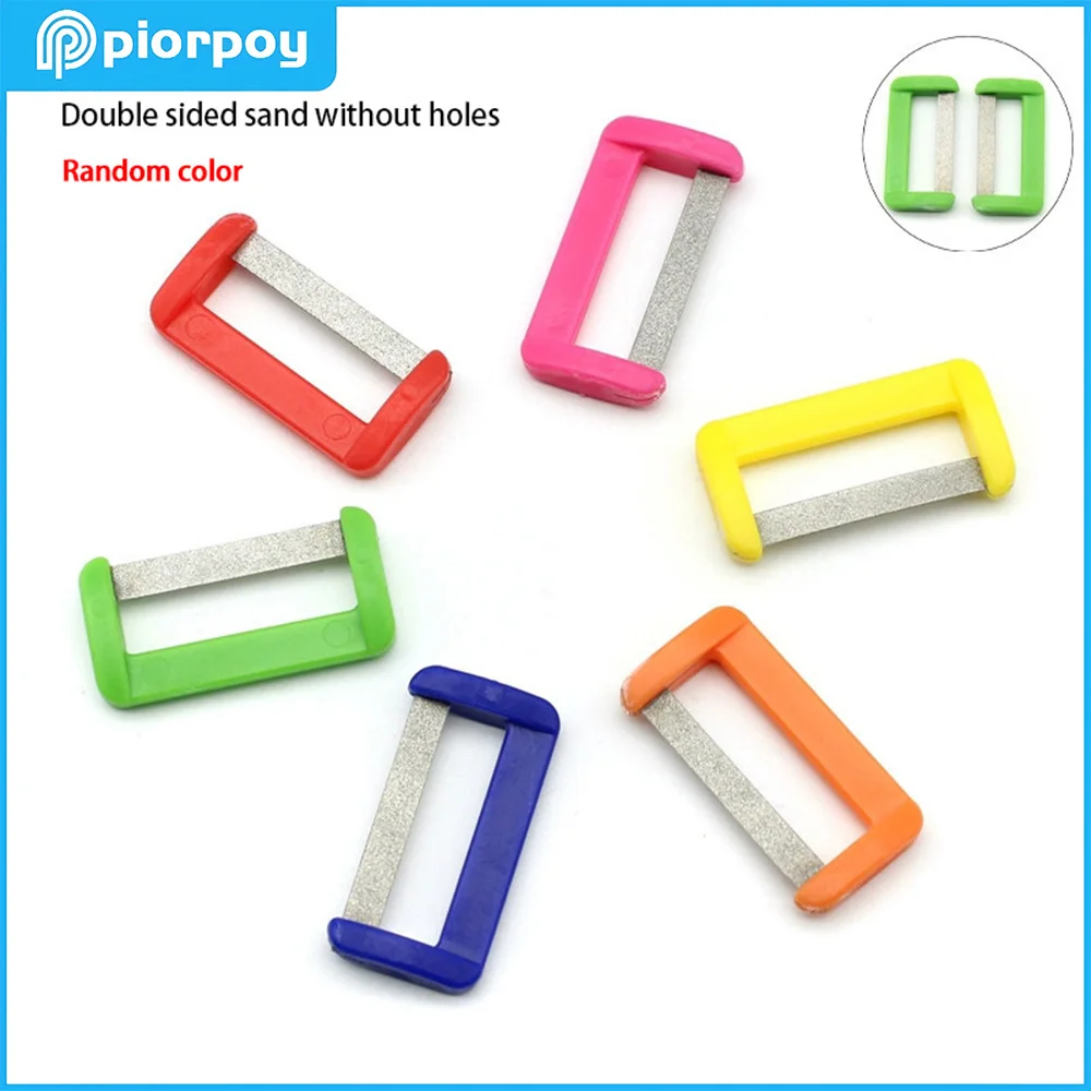 

PIORPOY 3Pcs Dentistry Polishing Tool Teeth Dental Orthodontic Interproximal Enamel Reduce Serrated Saw Whitening Material