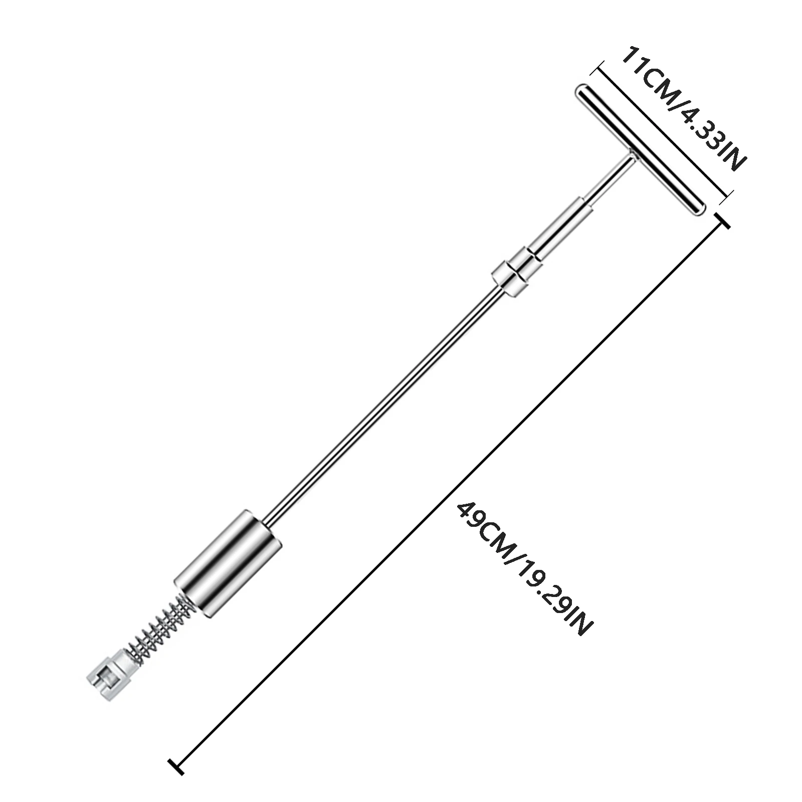 جسم السيارة مجتذب سحب بدون طلاء إزالة دنت طقم أدوات إصلاح 1 قطعة مطرقة الشريحة و 18 قطعة دنت مجتذب علامات التبويب طقم أدوات يدوية #2