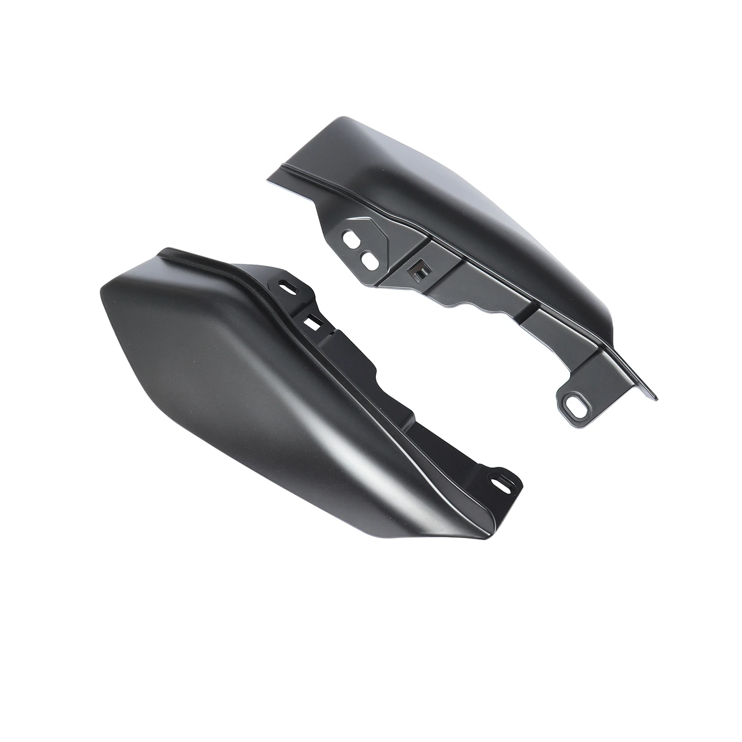 Matte Black Heat Shield Guard Mid-Frame Air Deflector For Harley Touring Road Glide Electra Street Glide CVO 2017-Later