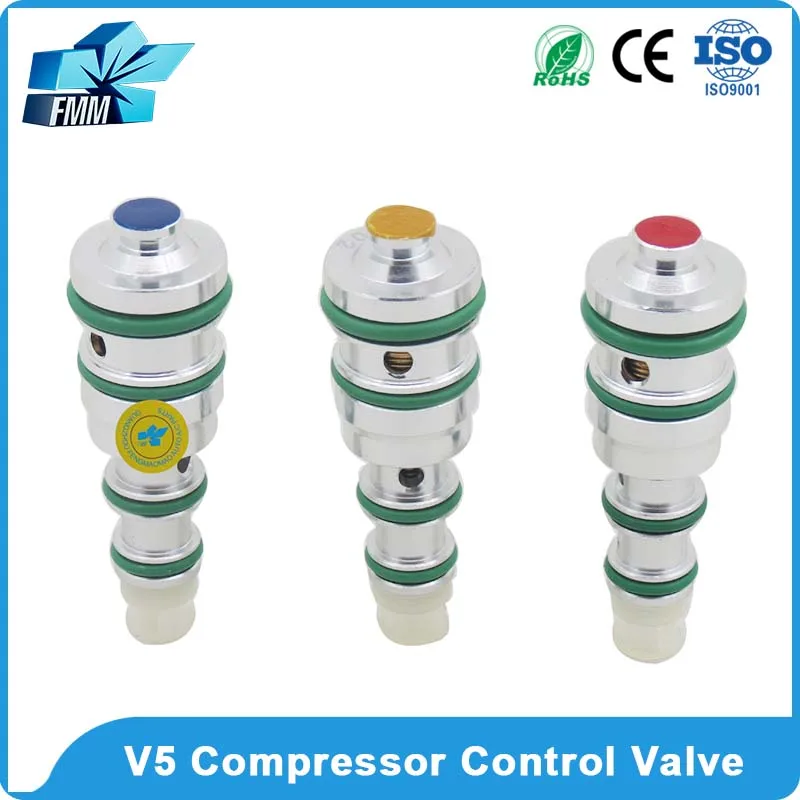 

V5 AC Compressor Solenoid Control Valve for Buick VW Volkswagen Opel Peugeot Daewoo 44Psi 42Psi 40Psi