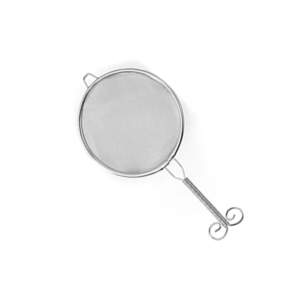 Stainless Steel Wire Mesh Flour Sieve for Baking Sifting Powdered Sugar Tea Straining Soup Filtering and Culinary Skimming