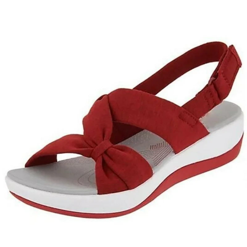 Plus Size Fashion Wedge Sandals Women Summer 2023 Casual Platform Walking Sandalias Mujer Comfortable Non Slip Beach Shoes Woman