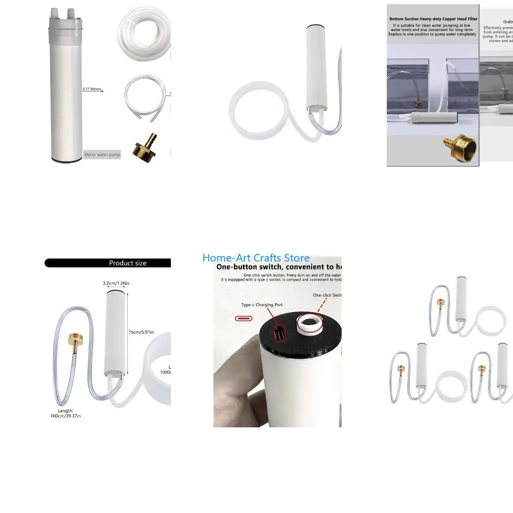 Y3NA Portable Water Pump 3400mAh Capacity Oil Wine Condensate Tool