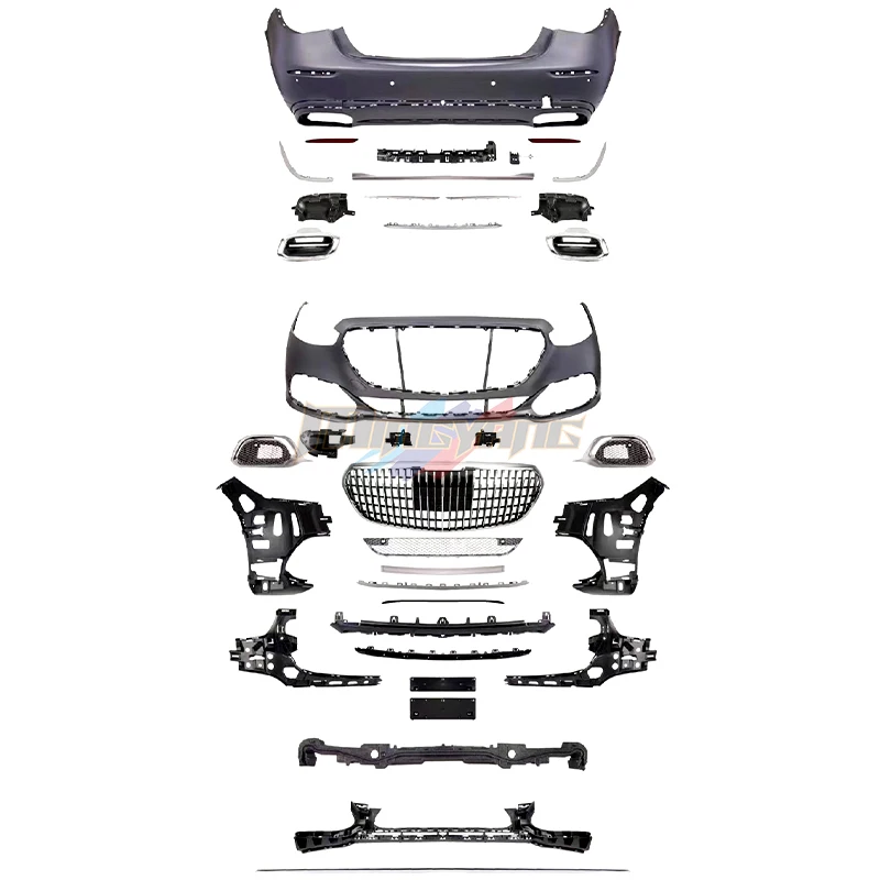 

New Design Maybach S680 Facelifts Car Bumper Grille Bodykit for Mercedes Benz S Class W223 Bodykit