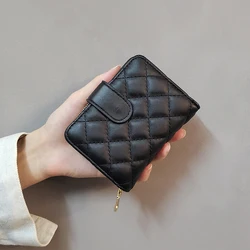 Fashion Women's bifold zipper  Wallet   Women's Card Holder Coin Purse  PU Leather  Credit Card Holder  Wallet