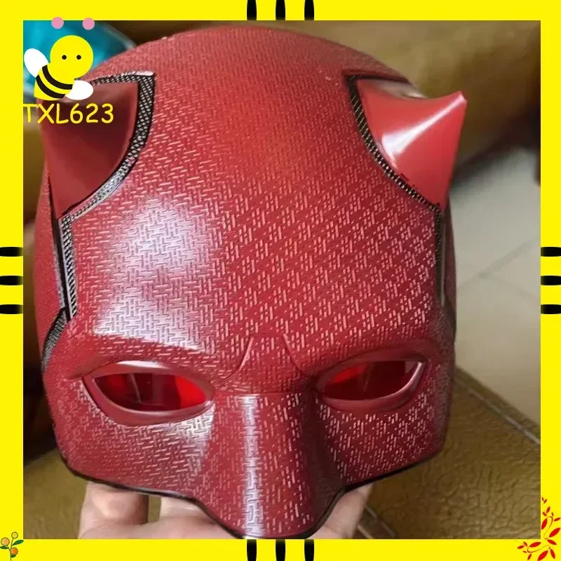 Daredevil Mask Cosplay Helmet ABS Material for Adult Boys Halloween And Christmas Gift Born Again Season 2 Inspired