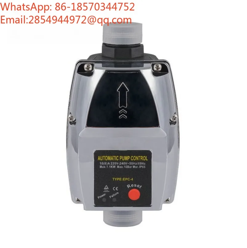 2027    EPC-4 Booster Pump Automatic Electronic Pressure Switch, Adjustable Pressure Pump Controller Accessories