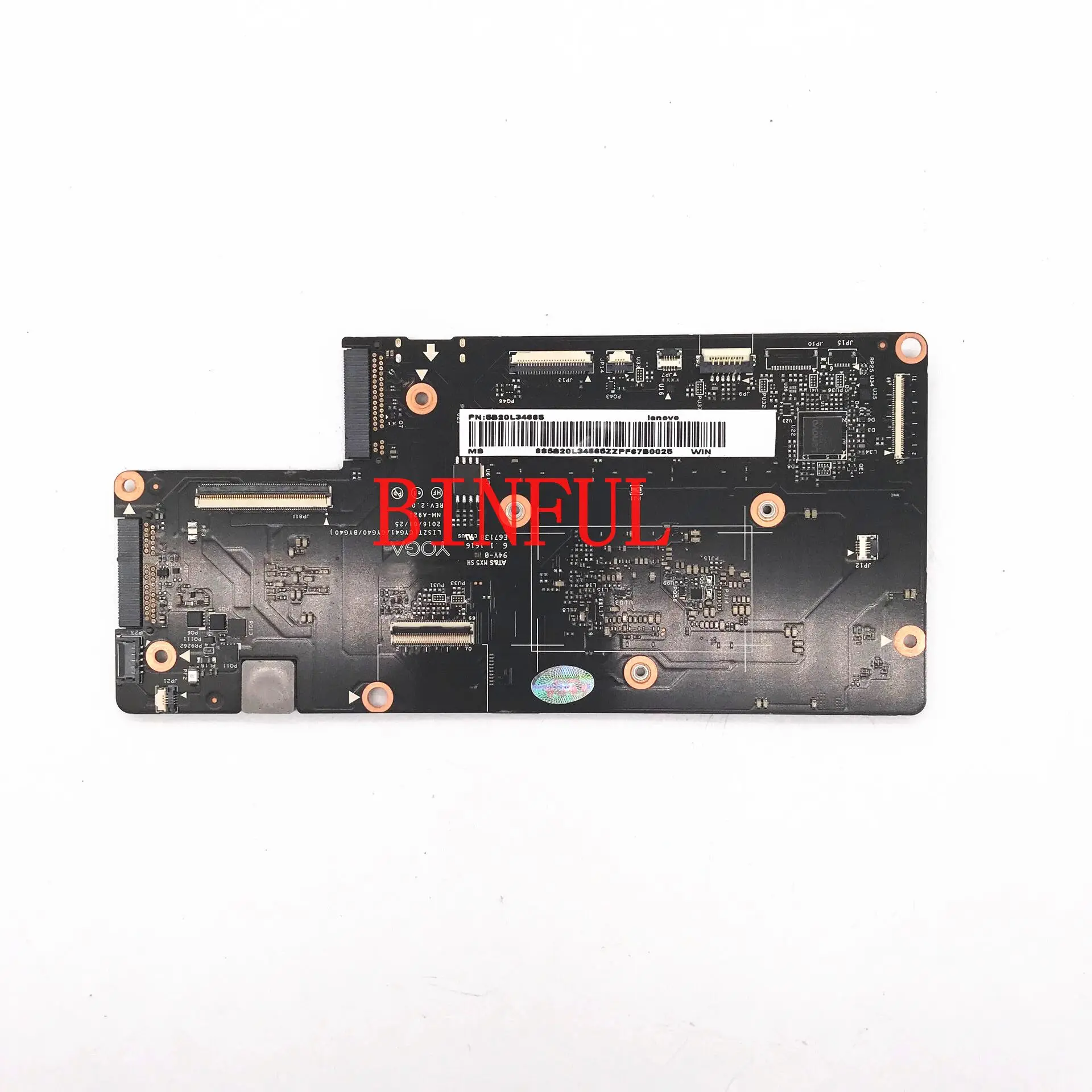 CYG41 CYG40 BYG40 NM-A921 For YOGA 900-13ISK2 900 Laptop Motherboard 5B20L34661 5B20L34661 5B20L34662 W/ i7-6560 CPU 8GB Tested