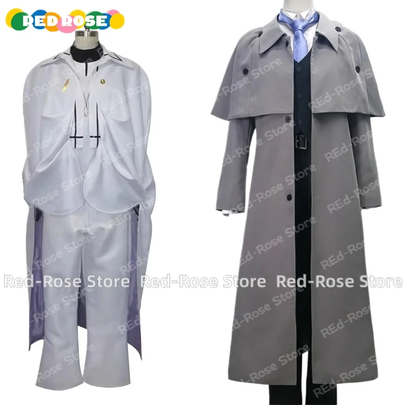 

《Custom Size》Bungou Anime Tatsuhiko Shibusawa Nakahara Chuuya Cosplay Costume Party Clothing Outfit Halloween Christmas