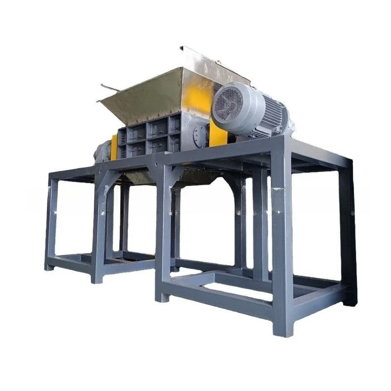 Large shredder, processing discharge size adjustable crushing processing equipment
