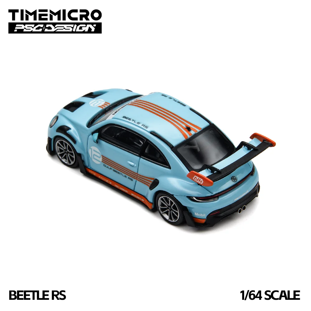 TM × PSC 1:64 RS Gulf Blue Коллекционная модель автомобиля из литого металла Предзаказ