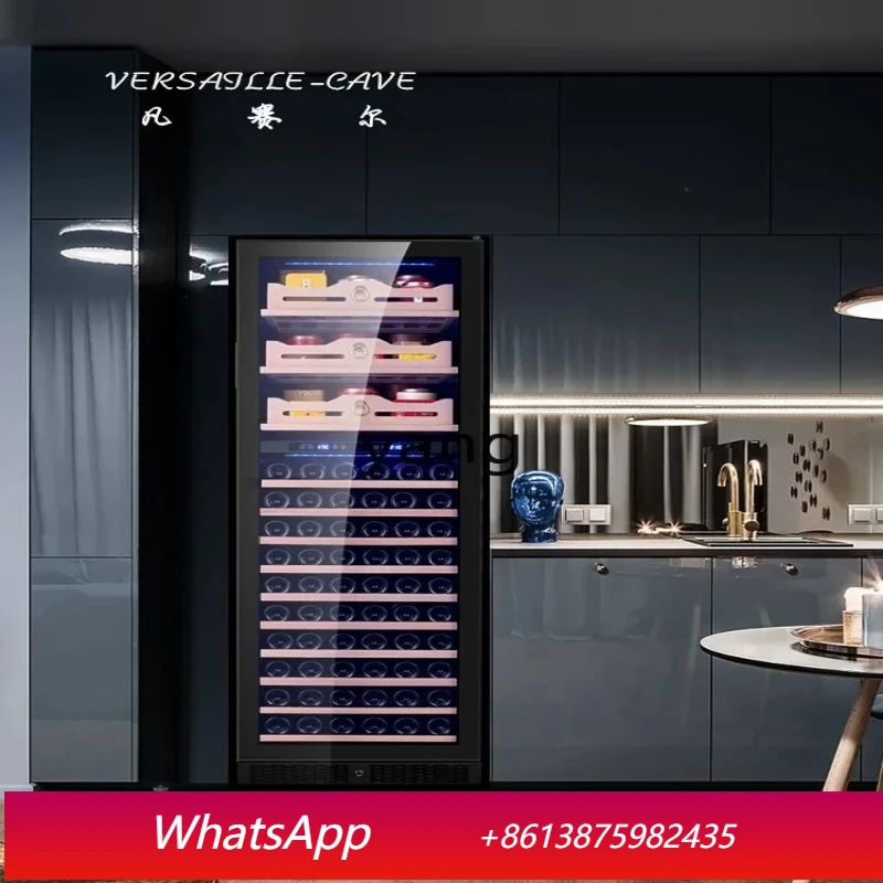 

LH Air-Cooled Compressor Constant Temperature Wine Cooler Household Living Room Small Ice Bar Tea Refrigeration